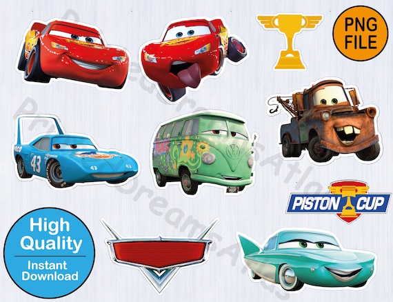Disney Cars Sticker Packs - Mcqueen Cars Stickers, Kids Stickers