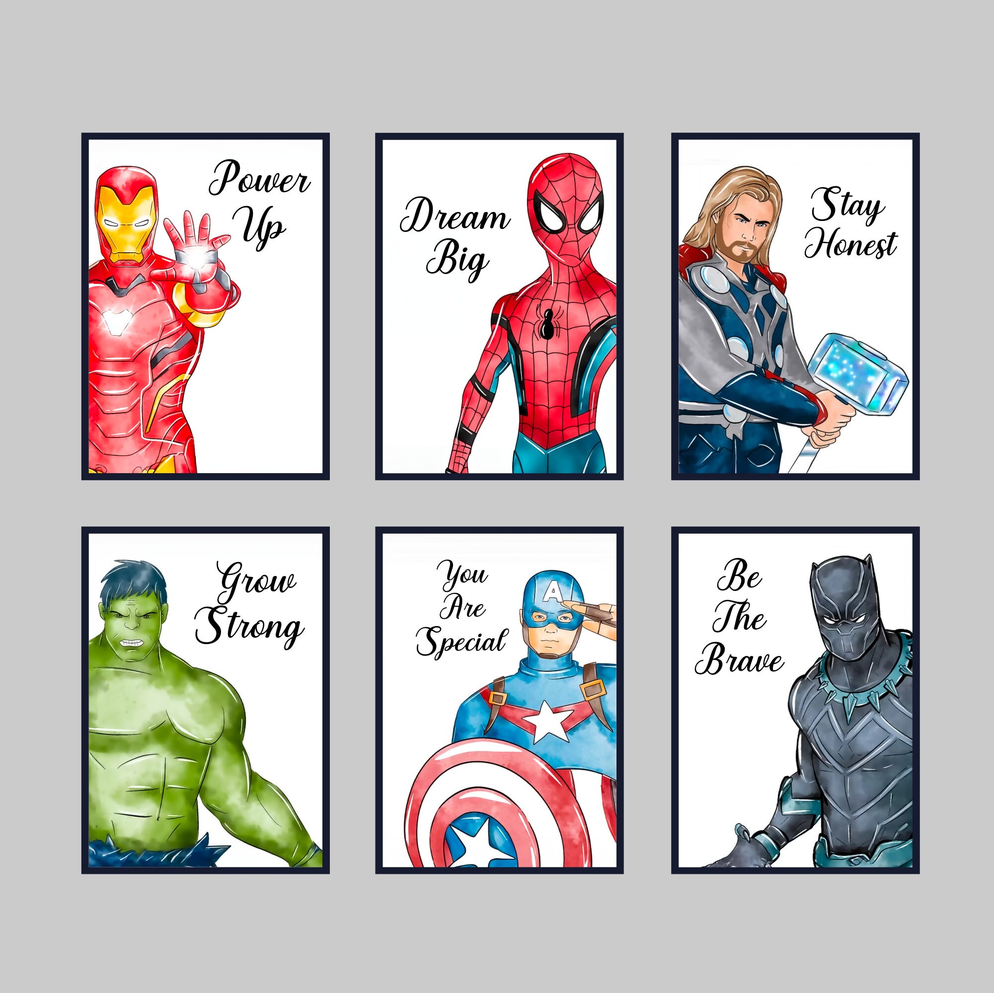 AQUARIUS Marvel Avengers Paint By Numbers Kit - 16"x20" Stretched Canvas, 24 Paints, 3 Brushes, Officially Licensed