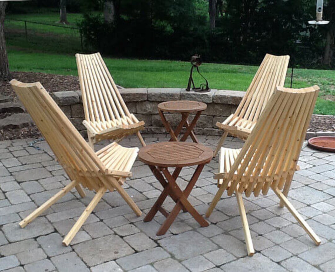 DIY Kentucky Stick Chair Plans Folding Wooden Chair Plan Etsy