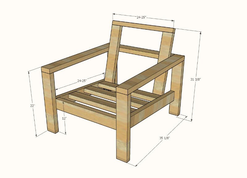 DIY Outdoor Furniture Sofa Set Plans Patio Bench Plans Etsy