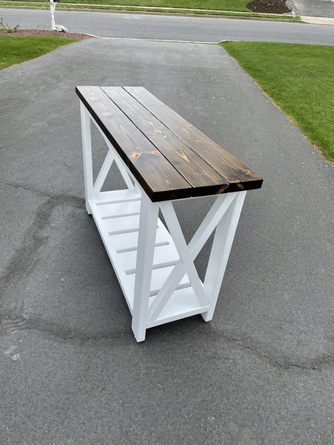 Farmhouse Console Plans DIY TV Console Plans TV Stand Plans Etsy