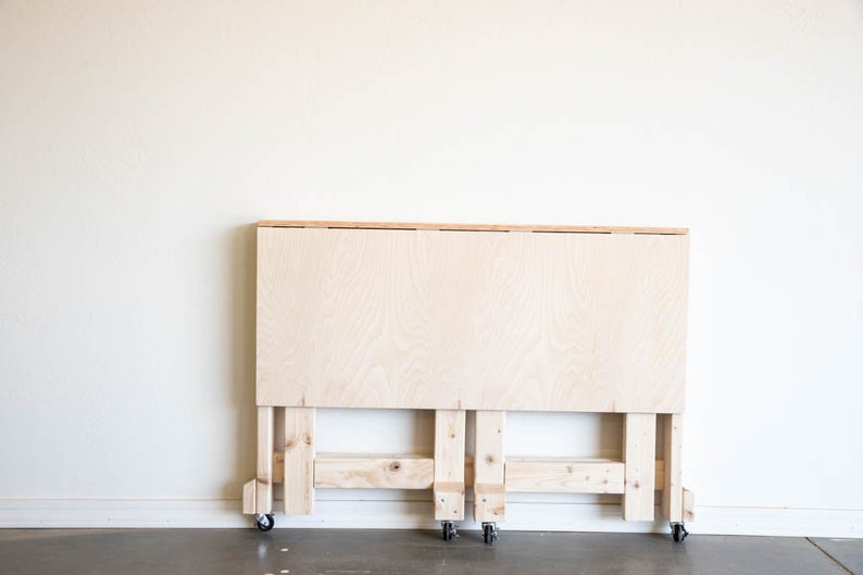 Easy Portable Folding Work Table DIY PDF Download Plan Etsy