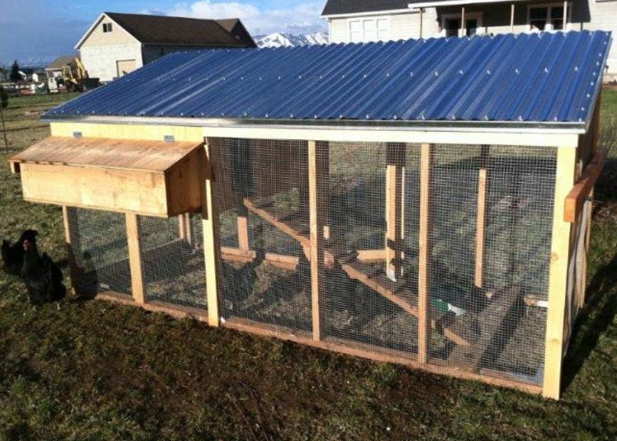 Simple Chicken Coop Plan Easy Chicken Coop Plan PDF Download Etsy