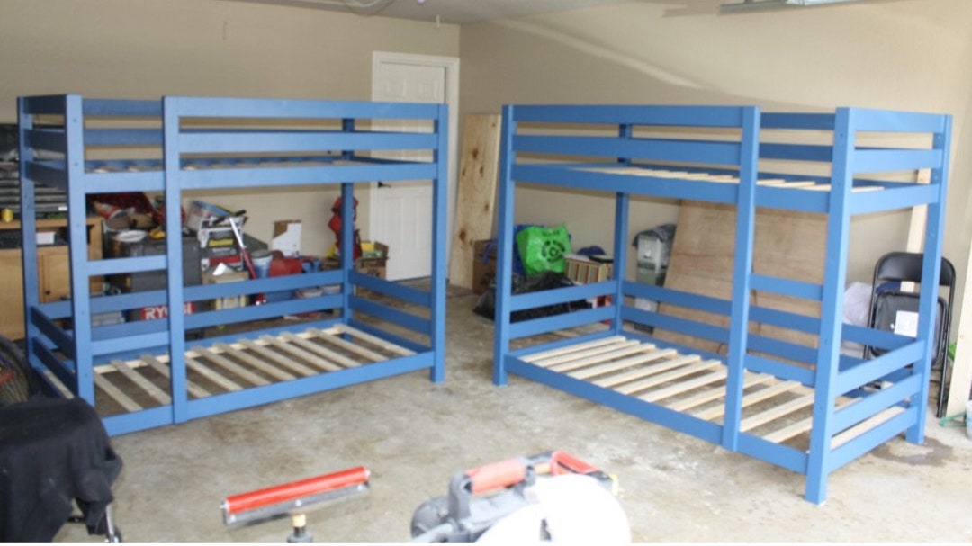 DIY Bunk Bed Plans Simple Easy Kids Bed Plans Kids Bunk Bed PDF Guide
