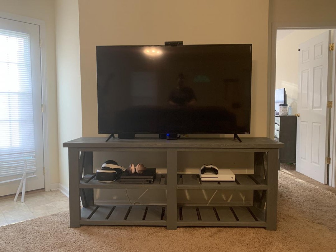 Farmhouse Console Plans DIY TV Console Plans TV Stand Plans Etsy