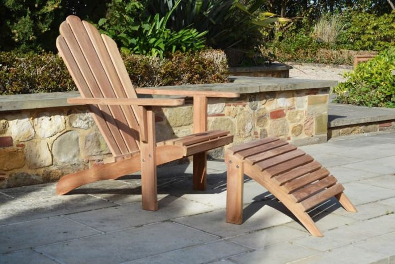 Simple Modern Adirondack Chair Plans, Wood Chair Plans, Garden Chair