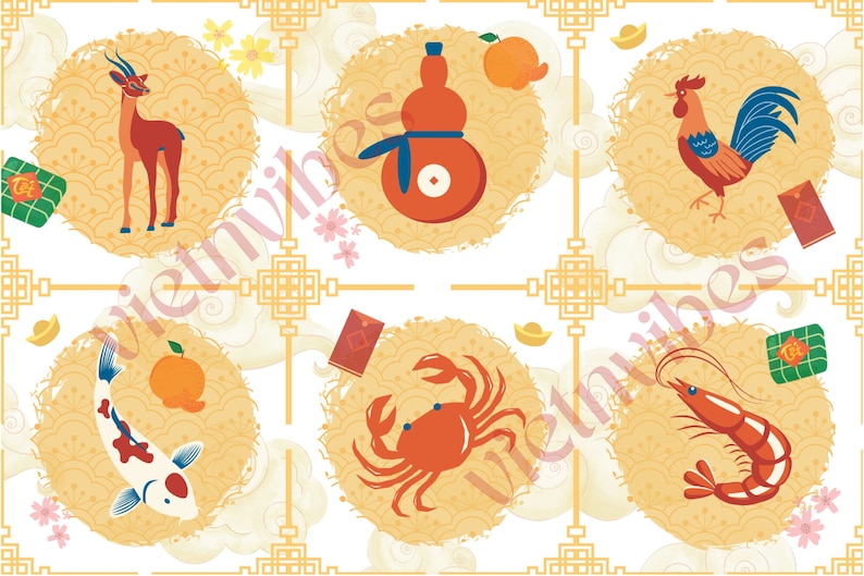 Bầu Cua Cá (Gourd Crab Fish) Lunar New Year Game zdjęcie 1