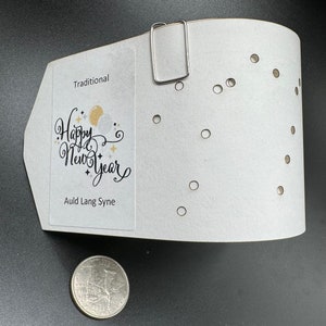 Music Strip for 30-note Music Box - &quot;Auld Lang Syne&quot;