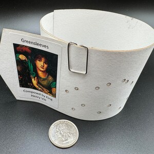 Music Strip for 30-note Music Box - &quot;Greensleeves&quot;