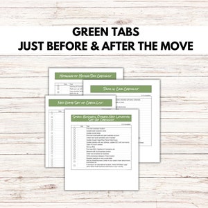 Moving Checklist Planner, Printable Google Sheets, Moving To-Do List image 6