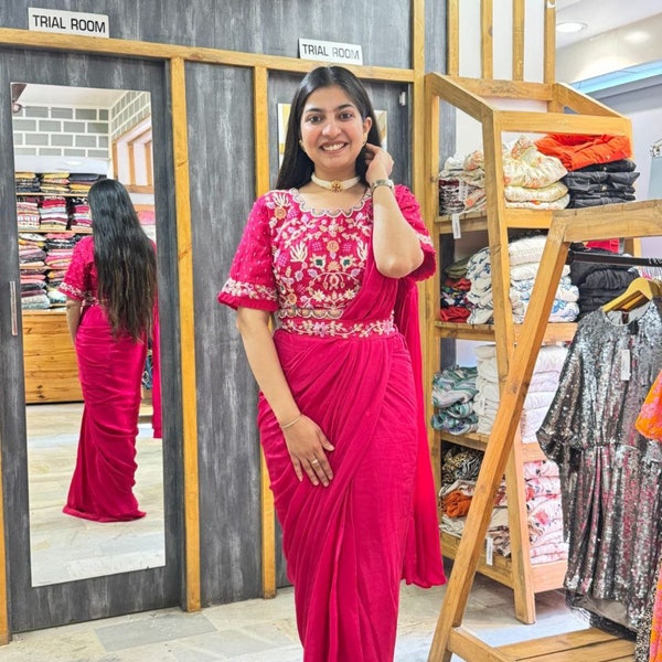 New Designer Beautiful Partywear Straight Kurta Sharara & Dupatta set, 3 pc Embroidered Pakistani Salwar Kameez Readymade Dresses