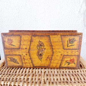 Old wooden box