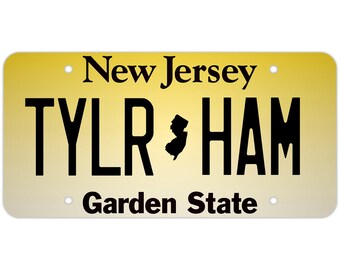 Taylor Ham Decorative License Plate
