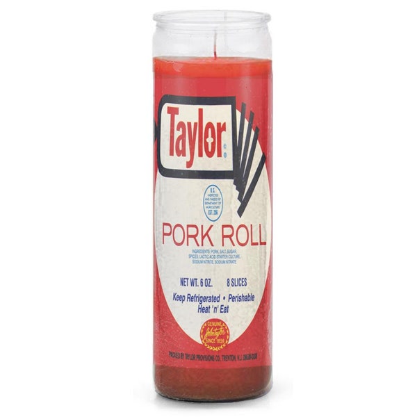 Taylor Ham Pork Roll Gebetskerze