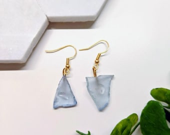 pendientes de cristal de mar