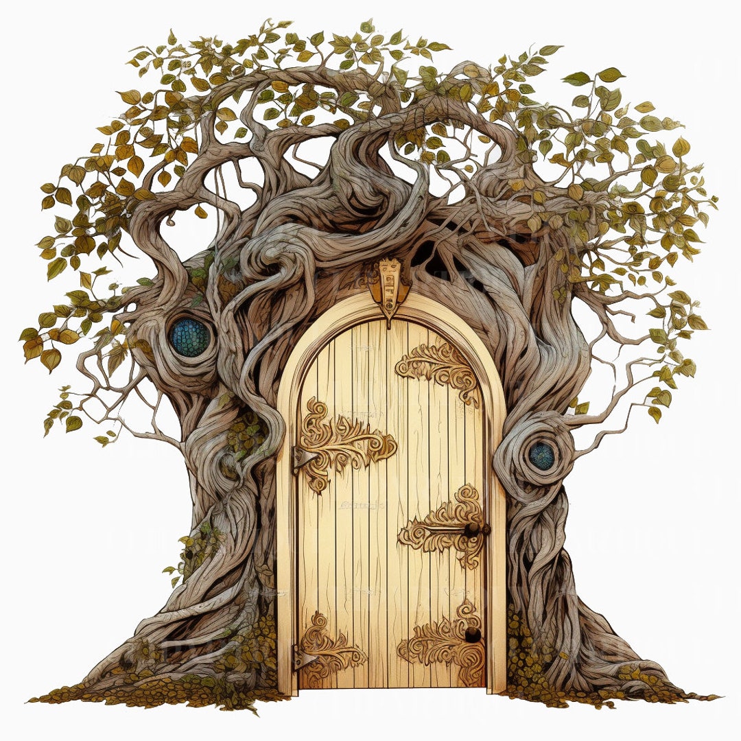 FANCY DOORS Png, Fantasy CLIPART Magical, Ethereal 12 Transparent