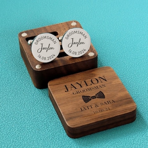 Personalised groomsmen cufflinks, Engraved Wedding Cufflinks, Personalized Cufflinks, Best Man Grooms man Cufflinks, Best Man Gifts