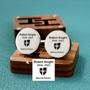 Logo Cuff Links, Photo Cufflinks, Personalized CuffLinks, Business Logo, Custom Engraved Logo Wedding Cufflinks, Company Logo Gift