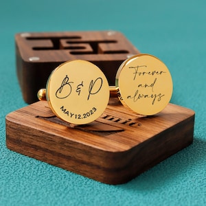 Personalized Engraved Father of the Bride Cufflinks Dad Wedding Cufflinks Personalized Cufflinks Wedding Gifts Father of the Groom Cufflinks