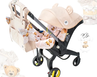 DOONA ACCESSORIES - Seat Overlay - Cute Stroller Decoration Cover - Waterproof Stroller Accessories - Car Seat Hood - Little Baby Gifts