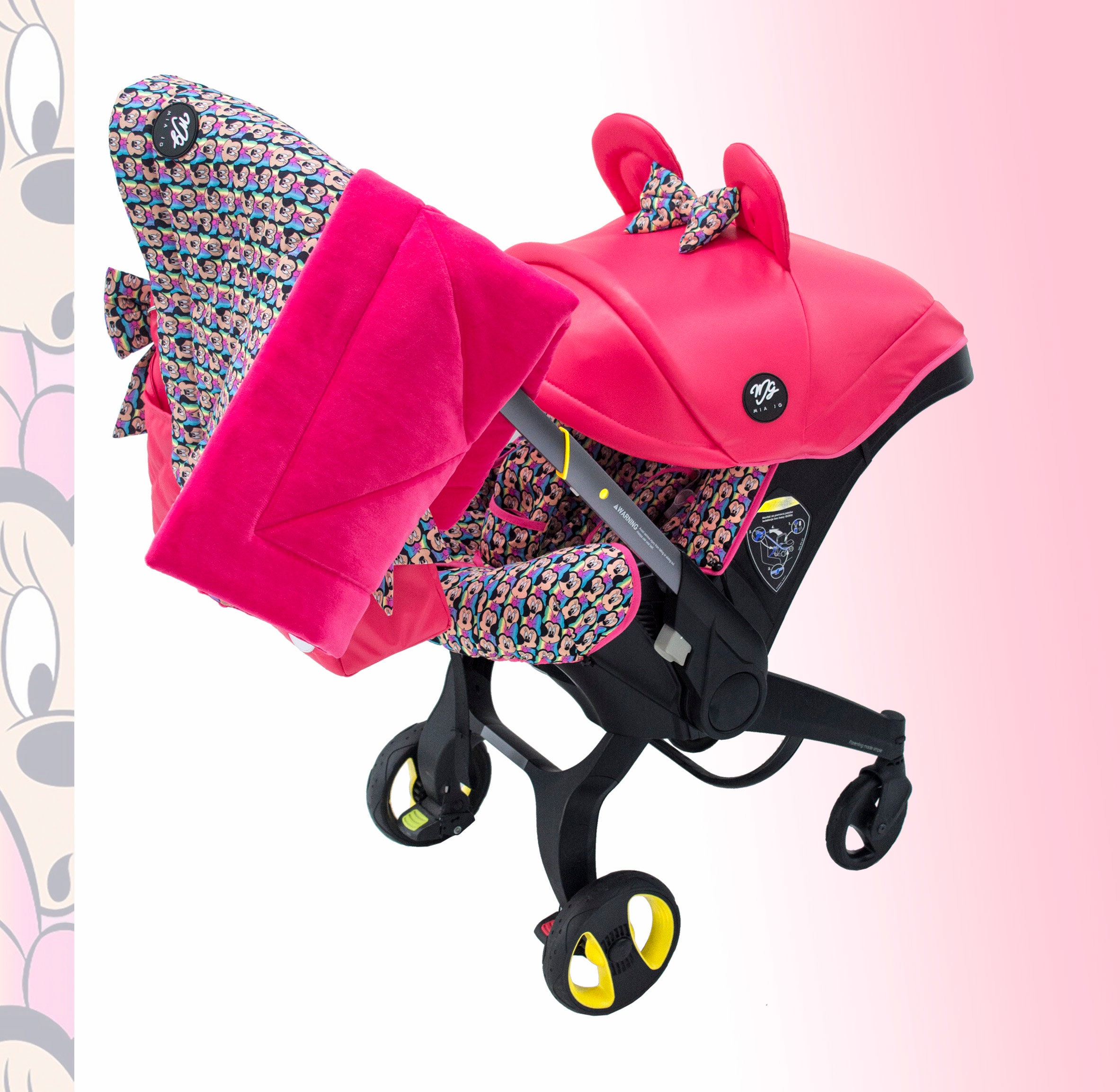 DOONA ACCESSORIES Seat Overlay Cute Stroller Decoration Cover