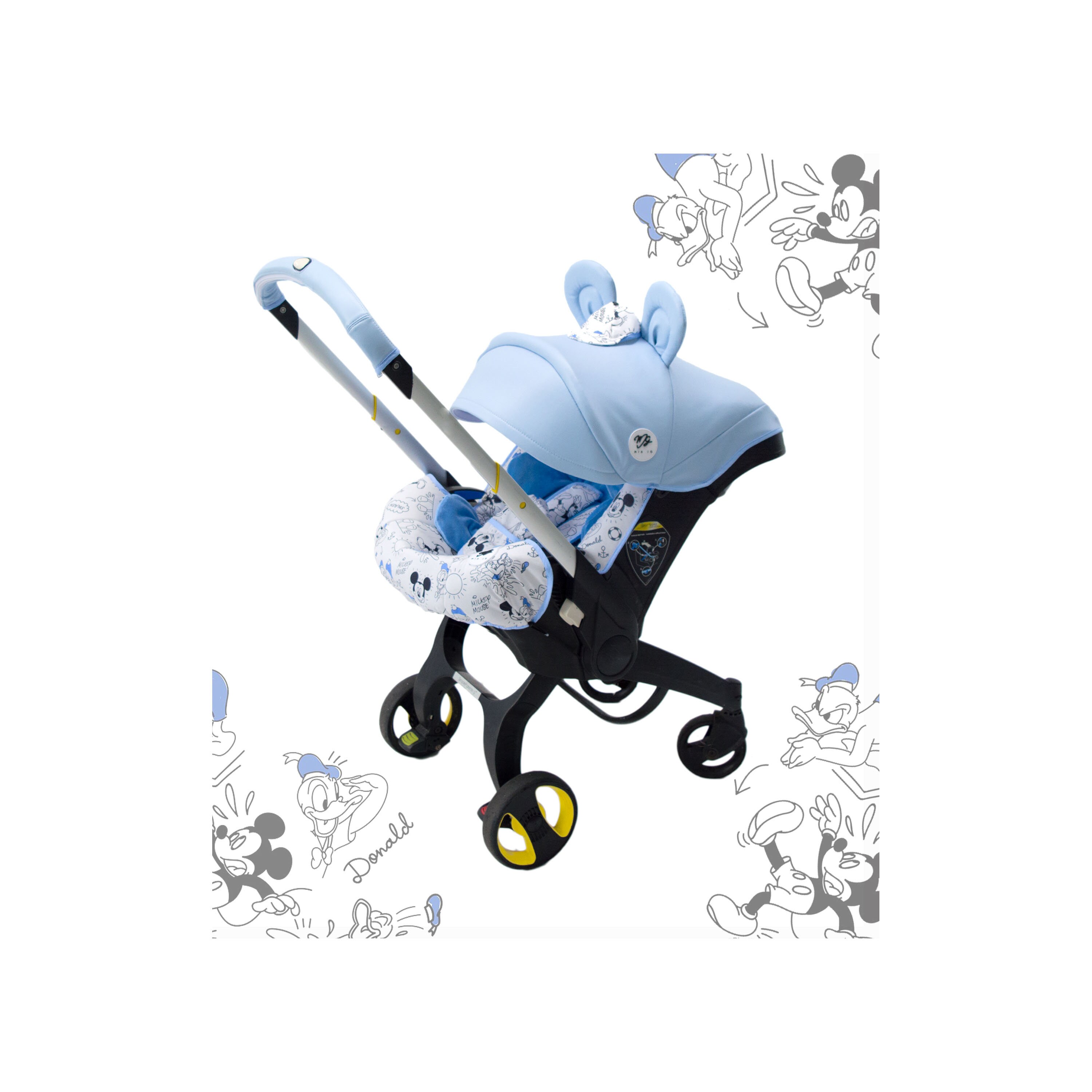 DOONA ACCESSORIES Seat Overlay Cute Stroller Decoration Cover
