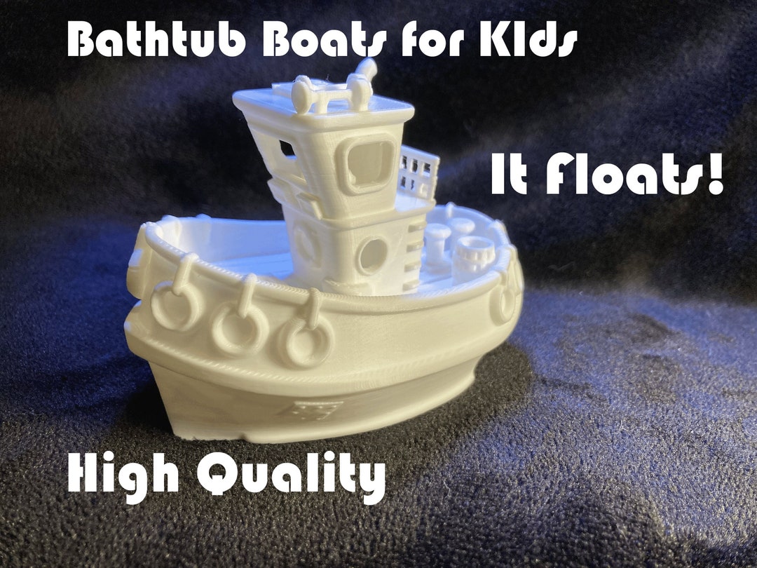 Bathtub Boat Toy for Kids Tugboat Model - Etsy