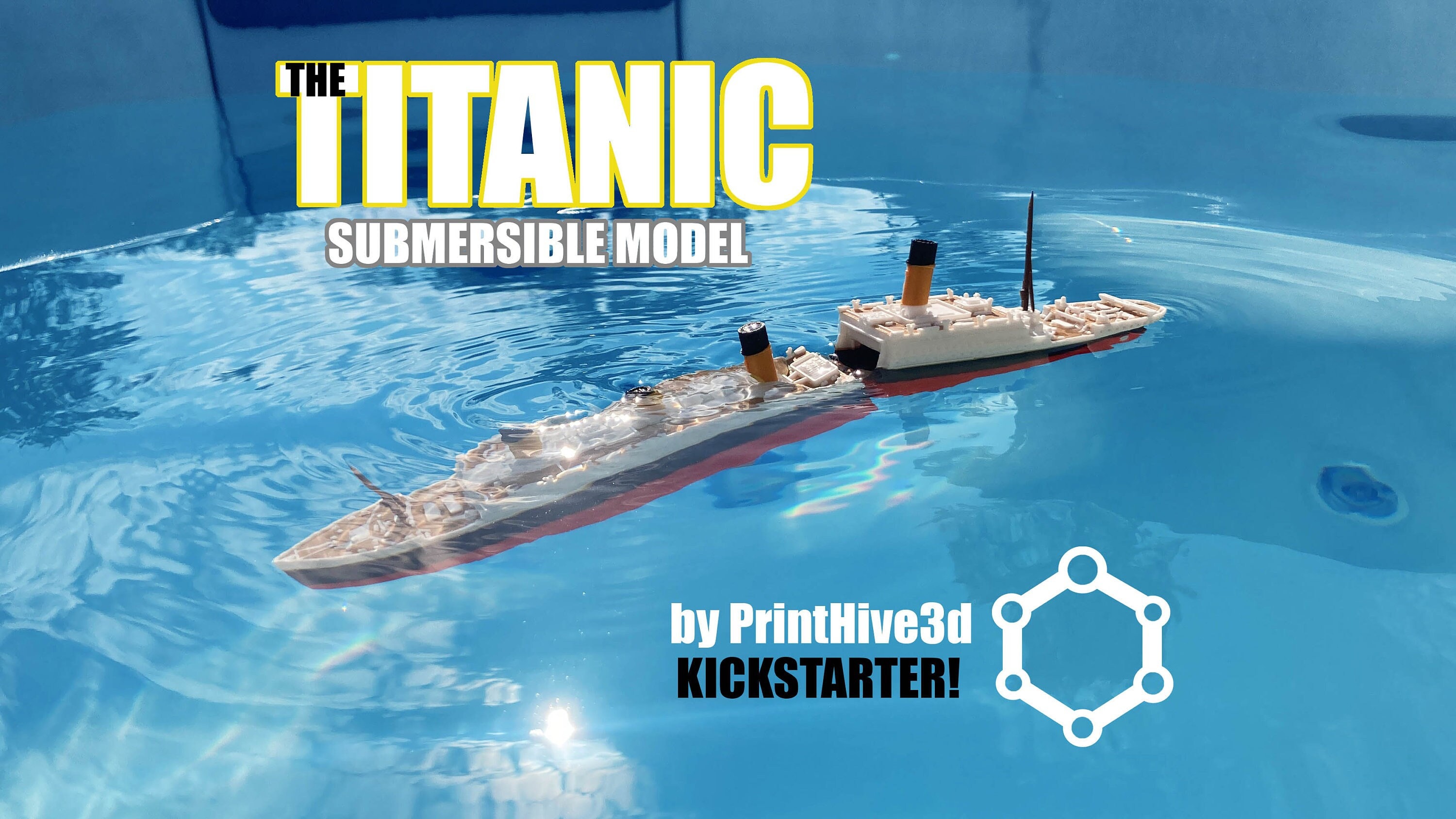 RMS Titanic Submersible Model by Printhive3d Historically Etsy Australia
