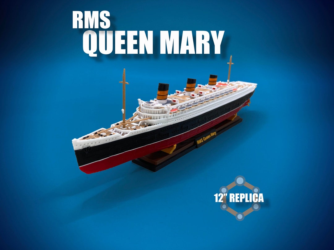 Detailed 12 RMS Queen Mary Replica Detailed Model, Queen Mary Toys, Queen Mary Gift, Queen Mary
