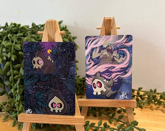Duskull painted cards