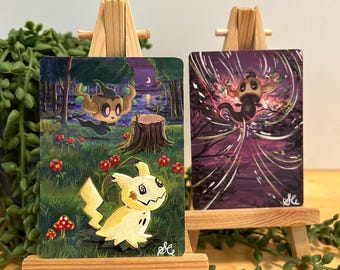 Phantump painted cards