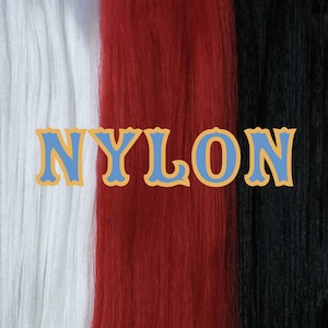 Nylon Puppenhaarreif 60 cm