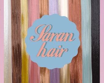 Saran doll haare wurzeln 60 cm