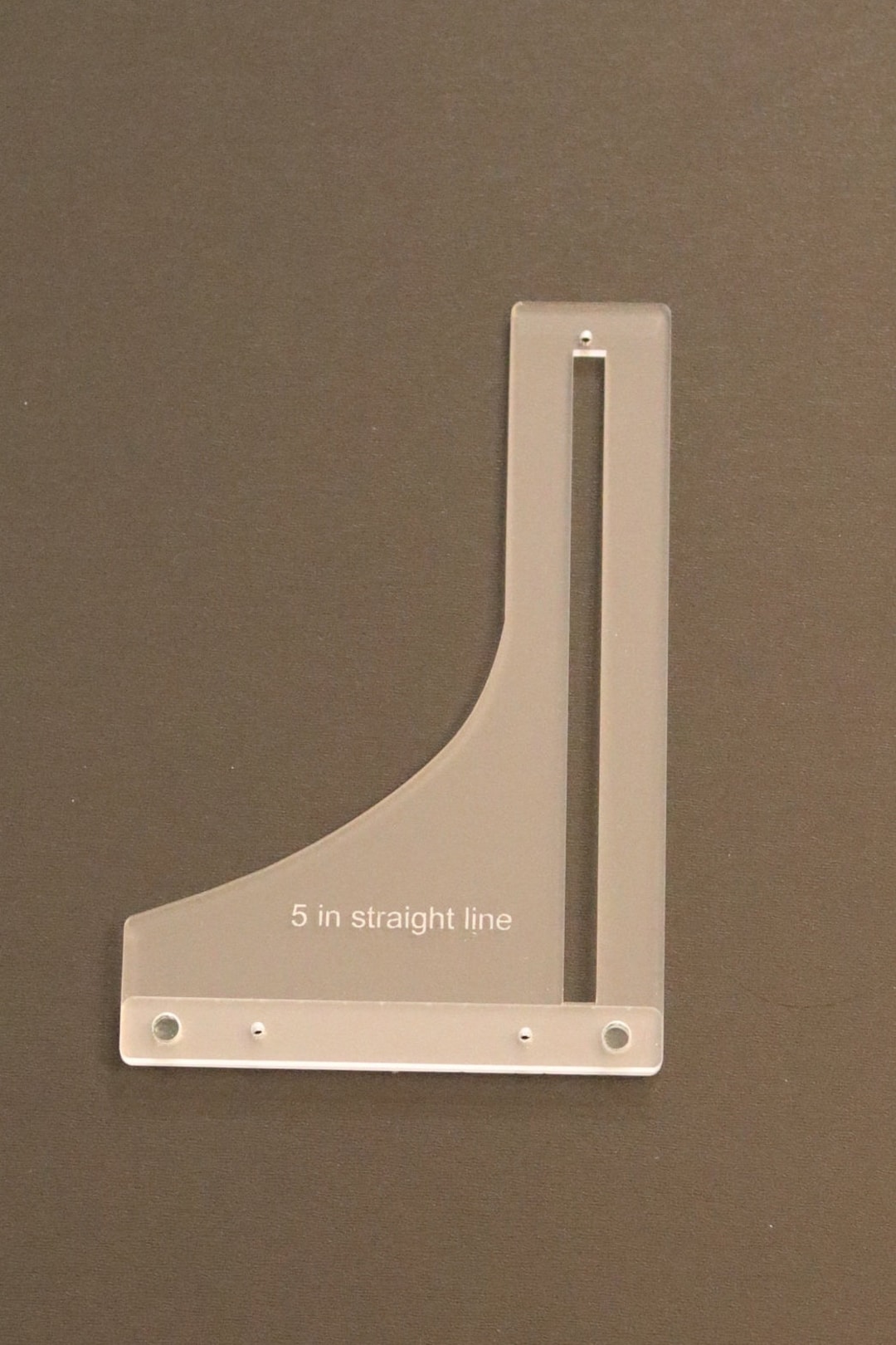 5 Inch Straight Line Glass Cutting Tool, Stained Glass Cutting Aid, Stained Glass Pattern Jig