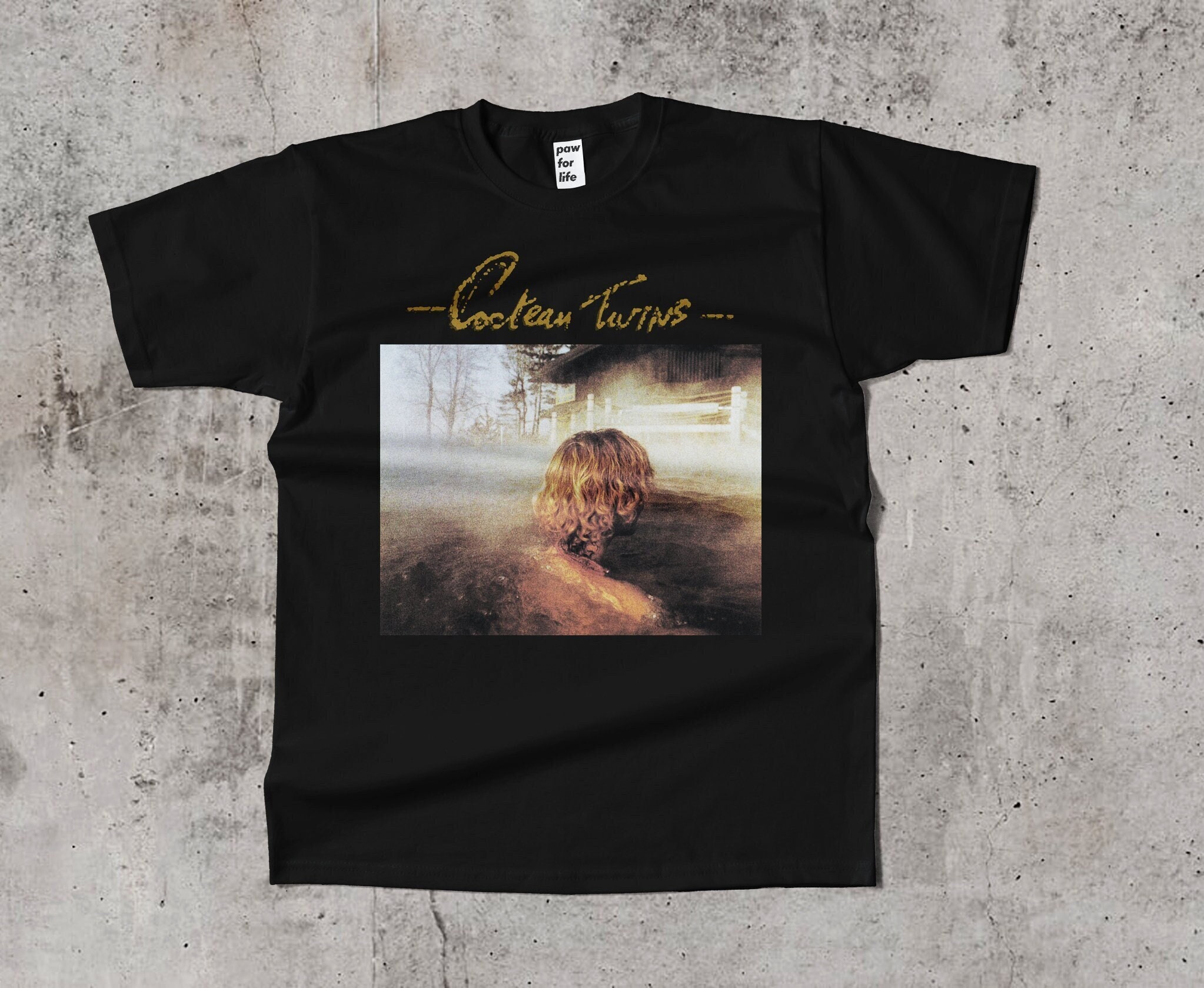 T-shirt Cocteau Twins Band - Cadeau Fan, Taille S à 5XL, Neuf Avec étiquettes, Coton