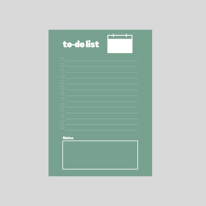 Simple to Do List Printable Checklist Goodnotes Daily Task List to Do ...