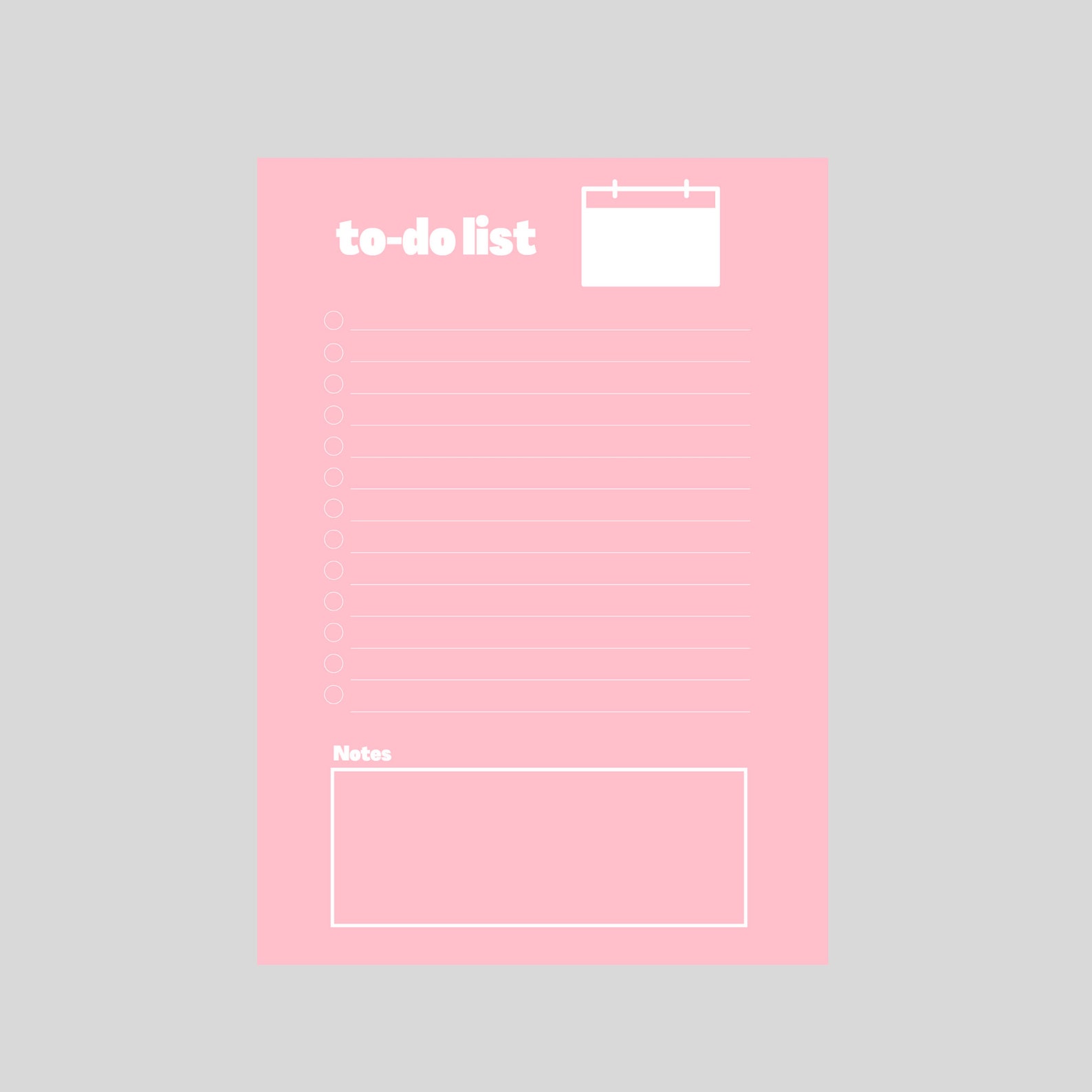 Simple to Do List Printable Checklist Goodnotes Daily Task List to Do ...