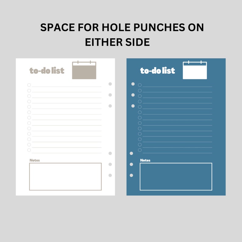 Simple to Do List Printable Checklist Goodnotes Daily Task - Etsy