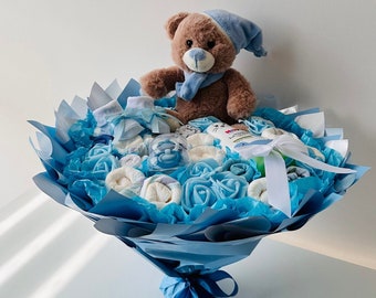 Baby bouquet / baby gift / newborn / birth / baby bouquet / diaper cake / baby shower / gender party / baptism