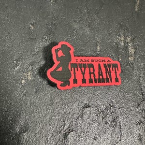 Pin de vaquera TYRANT / Pin de Beyoncé / Pin de vaquero / Accesorios de concierto / Accesorios de Beyoncé / Pines de fans / Imanes de Beyoncé / Pin de vaquero Carter