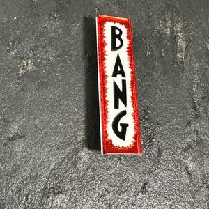 Broche de Cowboy BANG | Broche da Beyoncé | Broche de Concerto | Acessórios para Concertos | Acessórios da Beyoncé | Broches de Fã | Ímãs da Beyoncé | Ímãs da Cowboy Carter