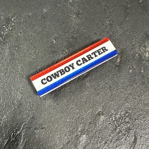 Spilla Cowboy Carter/ Spilla Beyoncé/ Spilla da concerto/ Accessori per concerti/ Accessori Beyoncé/ Spille per fan/ Magneti Beyoncé/ Magneti Cowboy Carter