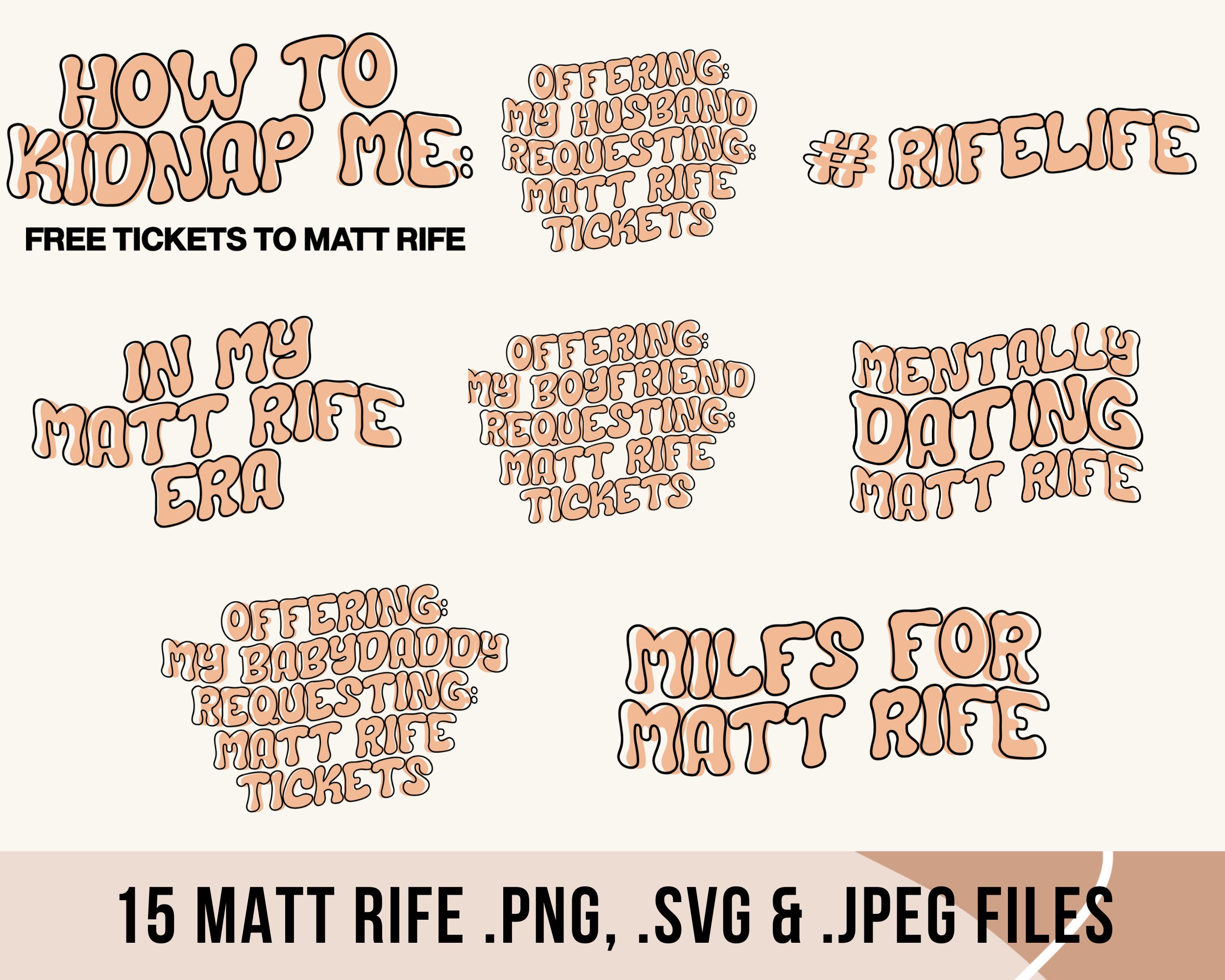 15 Matt Rife SVG Etsy