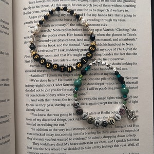 Bookish Beaded Bracelets