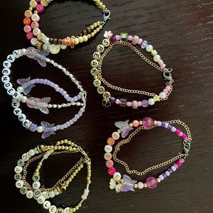 TS eras Double Stranded Friendship Bracelet