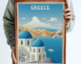 PRINTABLE Greece art, national mall, Travel Poster, DIGITAL DOWNLOAD, Travel America, Instant art, high definition, 300+ pi