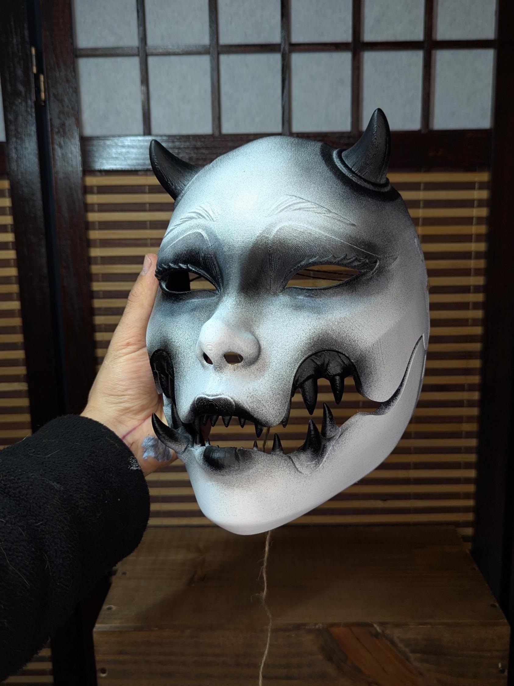 Kuchisake Onna Articulated Mask Handcrafted Japanese Urban Legend kuchisake-onna-articulated-mask-handcrafted-japanese-urban-legend