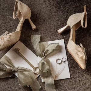 Handgemachte Minimalist Hochzeit Gelübde Karte Geschenk Band Dekoration