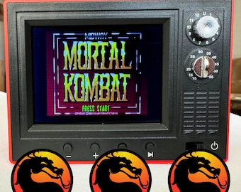 Mini Screen / Retro TV & Video Player - Mortal Kombat Collection