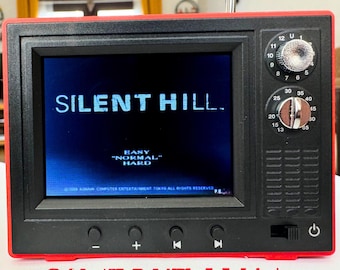 Mini tela / TV retrô e reprodutor de vídeo - Coleção Silent Hill